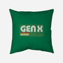 Gen X Vintage Quote-None-Removable Cover w Insert-Throw Pillow-Studio Mootant