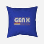 Gen X Vintage Quote-None-Removable Cover w Insert-Throw Pillow-Studio Mootant