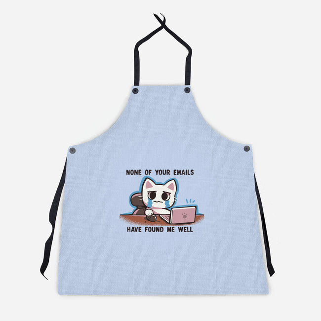 They Have Not Found Me Well-Unisex-Kitchen-Apron-TechraNova