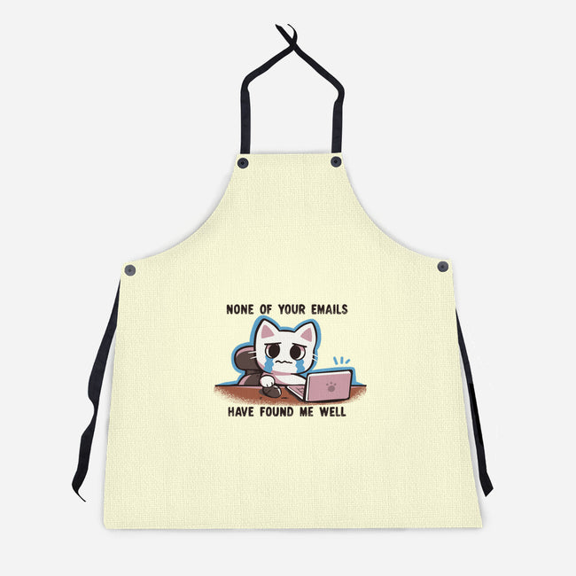 They Have Not Found Me Well-Unisex-Kitchen-Apron-TechraNova