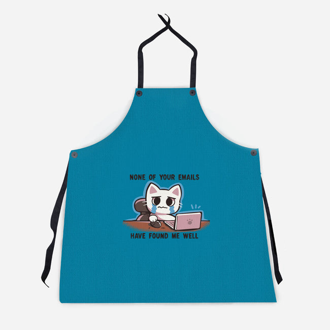 They Have Not Found Me Well-Unisex-Kitchen-Apron-TechraNova