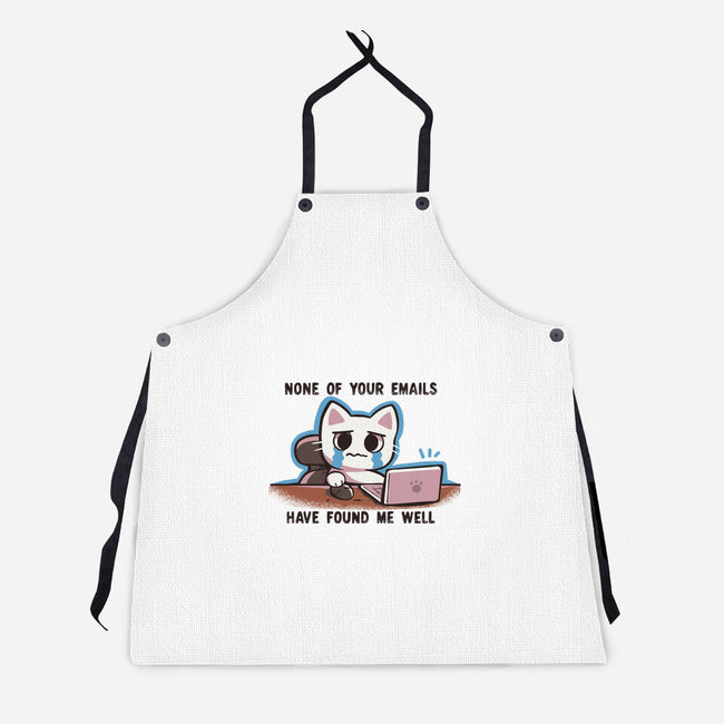 They Have Not Found Me Well-Unisex-Kitchen-Apron-TechraNova