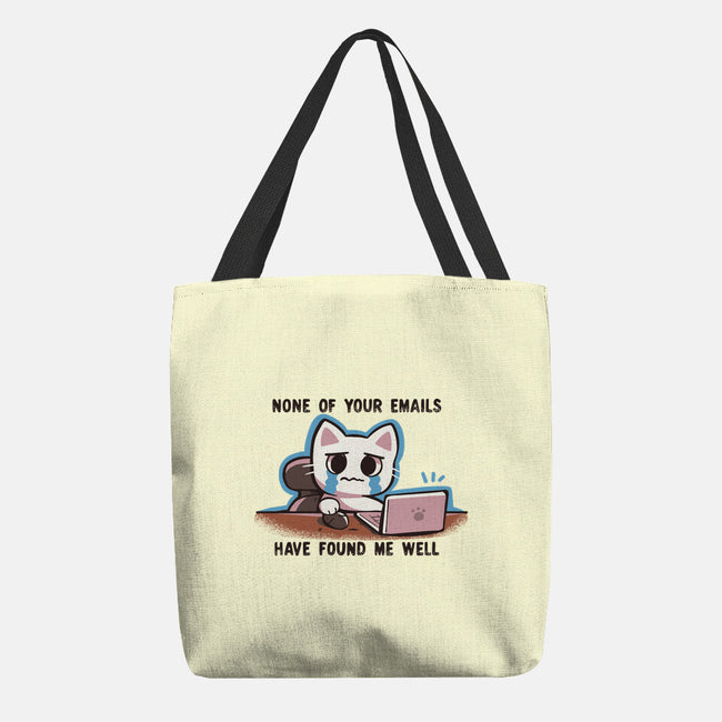 They Have Not Found Me Well-None-Basic Tote-Bag-TechraNova