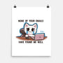 They Have Not Found Me Well-None-Matte-Poster-TechraNova