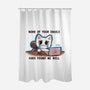 They Have Not Found Me Well-None-Polyester-Shower Curtain-TechraNova