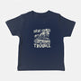 Here Comes Trouble-Baby-Basic-Tee-momma_gorilla