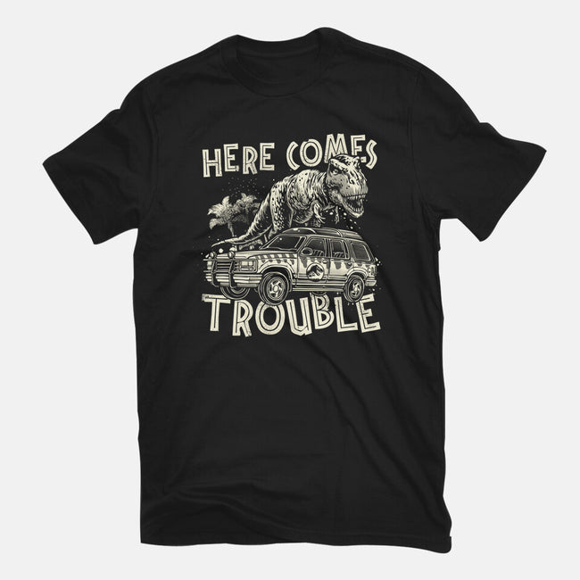 Here Comes Trouble-Mens-Premium-Tee-momma_gorilla