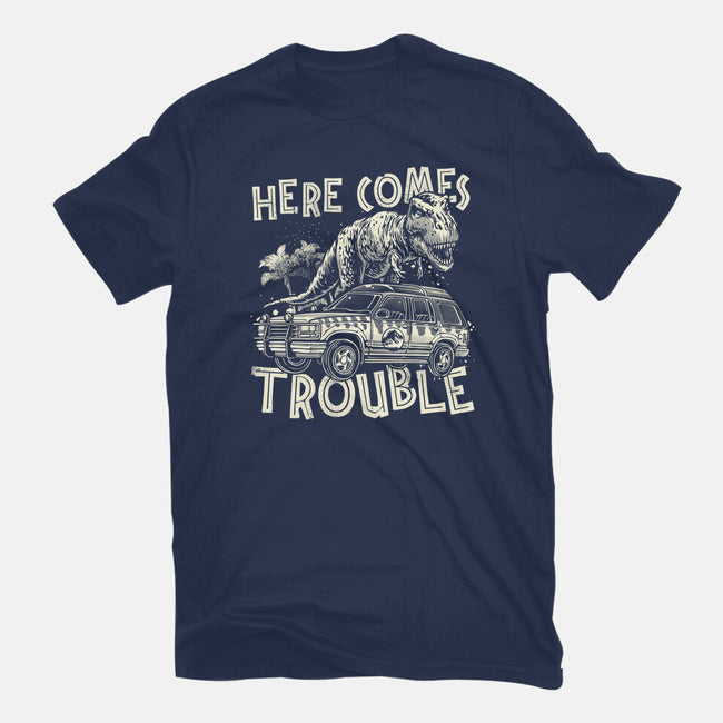 Here Comes Trouble-Mens-Premium-Tee-momma_gorilla