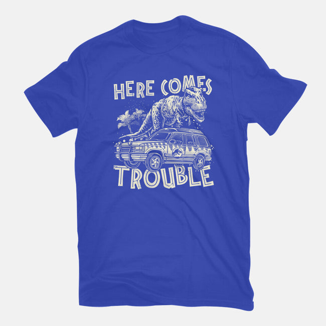 Here Comes Trouble-Mens-Premium-Tee-momma_gorilla