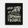 Here Comes Trouble-None-Stretched-Canvas-momma_gorilla
