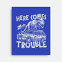 Here Comes Trouble-None-Stretched-Canvas-momma_gorilla