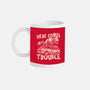 Here Comes Trouble-None-Mug-Drinkware-momma_gorilla