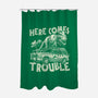 Here Comes Trouble-None-Polyester-Shower Curtain-momma_gorilla