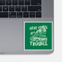 Here Comes Trouble-None-Glossy-Sticker-momma_gorilla