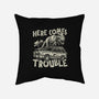 Here Comes Trouble-None-Removable Cover w Insert-Throw Pillow-momma_gorilla