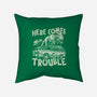 Here Comes Trouble-None-Removable Cover w Insert-Throw Pillow-momma_gorilla