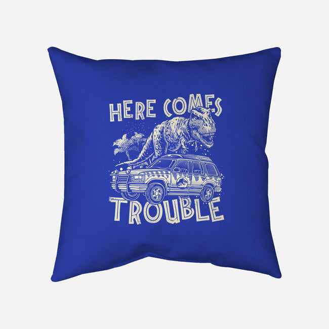 Here Comes Trouble-None-Removable Cover w Insert-Throw Pillow-momma_gorilla
