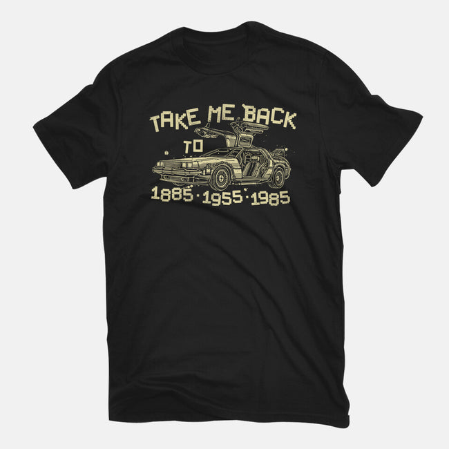 Take Me Back To These Times-Mens-Basic-Tee-momma_gorilla