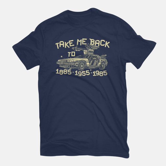 Take Me Back To These Times-Mens-Basic-Tee-momma_gorilla