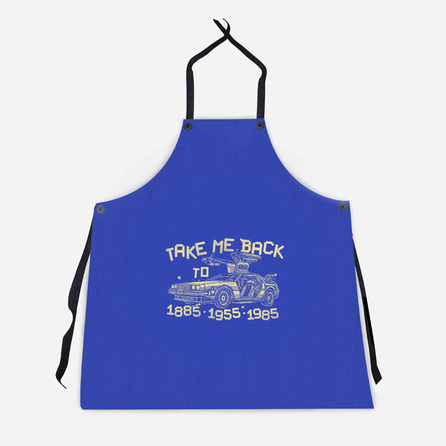 Take Me Back To These Times-Unisex-Kitchen-Apron-momma_gorilla