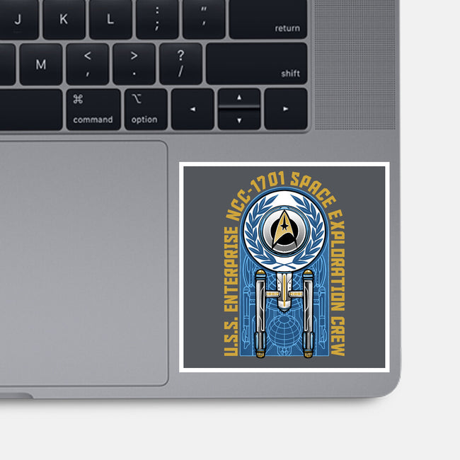 Space Exploration-None-Glossy-Sticker-momma_gorilla