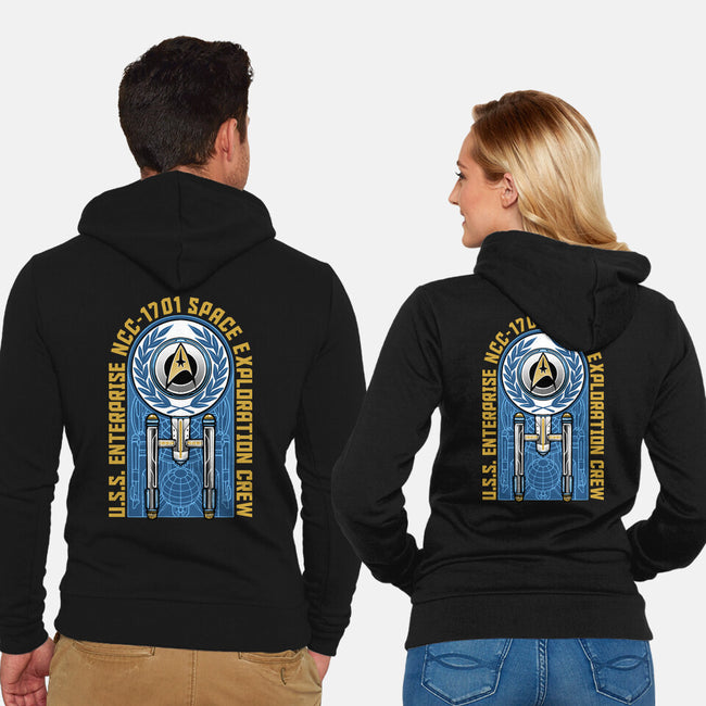 Space Exploration-Unisex-Zip-Up-Sweatshirt-momma_gorilla