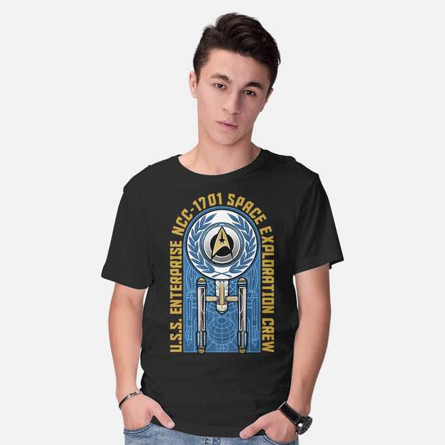 Space Exploration-Mens-Basic-Tee-momma_gorilla