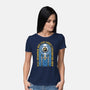 Space Exploration-Womens-Basic-Tee-momma_gorilla