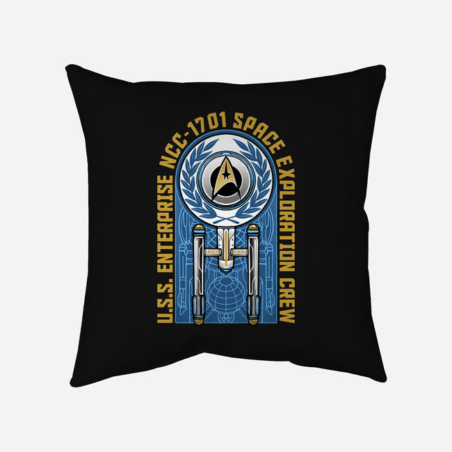 Space Exploration-None-Removable Cover w Insert-Throw Pillow-momma_gorilla