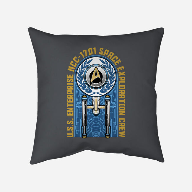 Space Exploration-None-Removable Cover w Insert-Throw Pillow-momma_gorilla