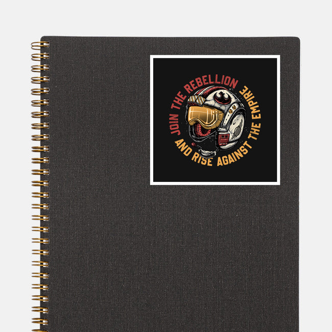 And Rise Against The Empire-None-Glossy-Sticker-momma_gorilla