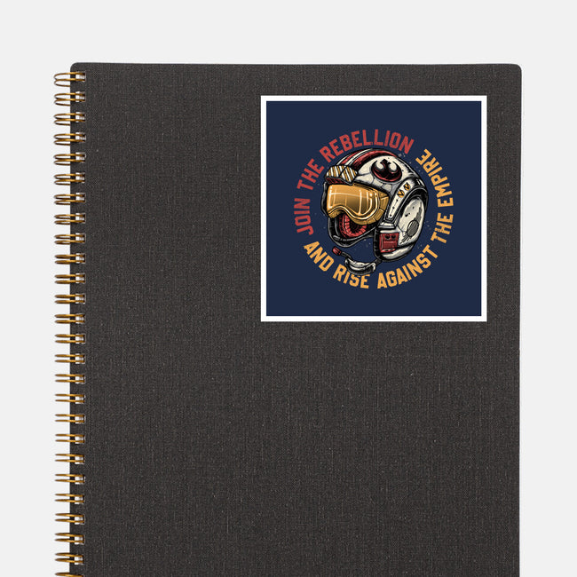 And Rise Against The Empire-None-Glossy-Sticker-momma_gorilla