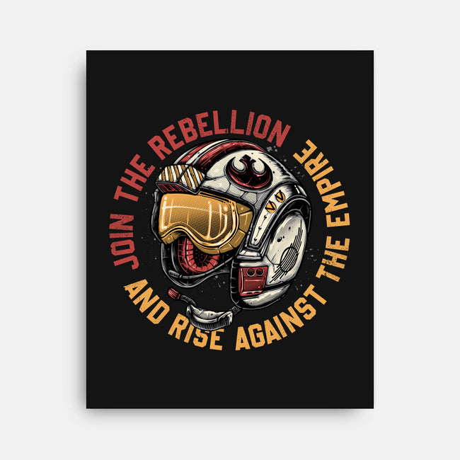 And Rise Against The Empire-None-Stretched-Canvas-momma_gorilla