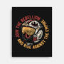 And Rise Against The Empire-None-Stretched-Canvas-momma_gorilla