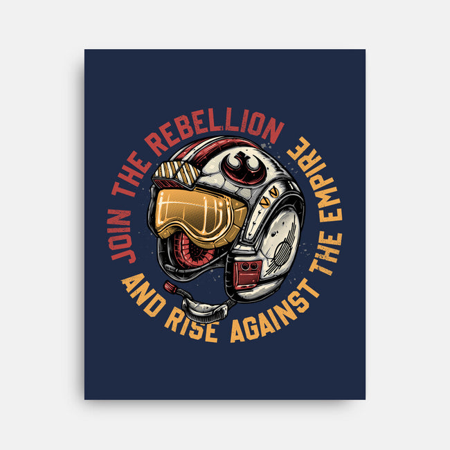 And Rise Against The Empire-None-Stretched-Canvas-momma_gorilla
