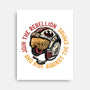 And Rise Against The Empire-None-Stretched-Canvas-momma_gorilla