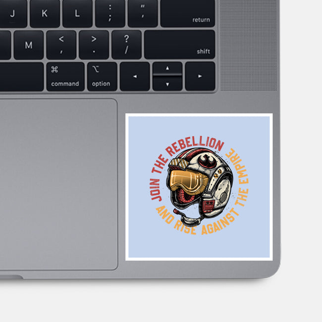 And Rise Against The Empire-None-Glossy-Sticker-momma_gorilla