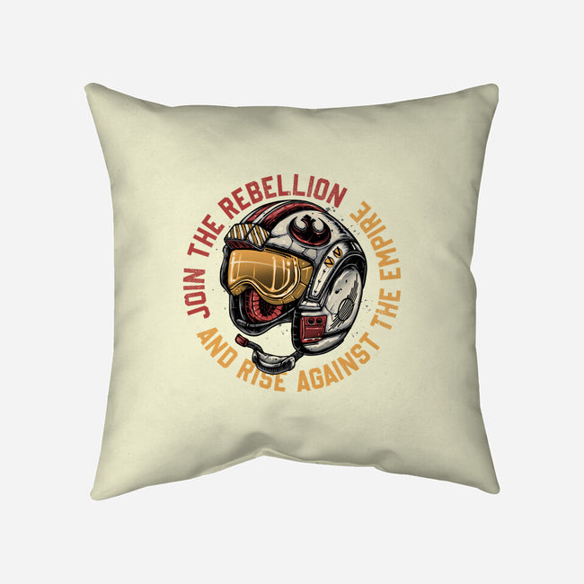 And Rise Against The Empire-None-Removable Cover w Insert-Throw Pillow-momma_gorilla