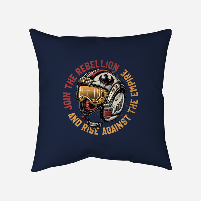 And Rise Against The Empire-None-Removable Cover w Insert-Throw Pillow-momma_gorilla