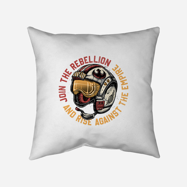 And Rise Against The Empire-None-Removable Cover w Insert-Throw Pillow-momma_gorilla