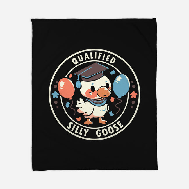 Qualified Silly Goose-None-Fleece-Blanket-TechraNova
