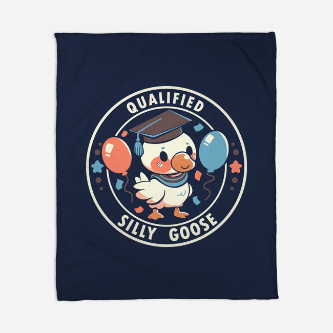 Qualified Silly Goose-None-Fleece-Blanket-TechraNova