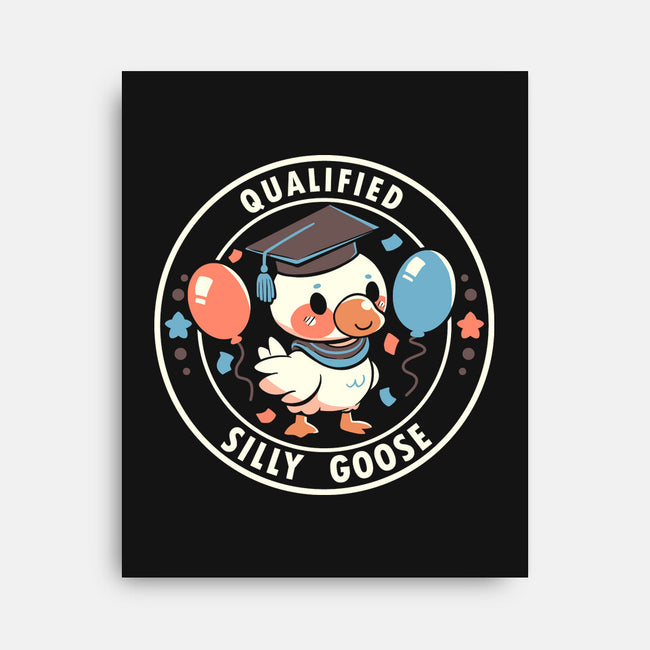 Qualified Silly Goose-None-Stretched-Canvas-TechraNova