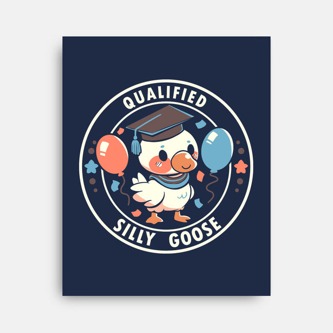 Qualified Silly Goose-None-Stretched-Canvas-TechraNova