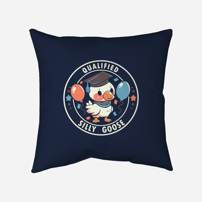 Qualified Silly Goose-None-Removable Cover w Insert-Throw Pillow-TechraNova