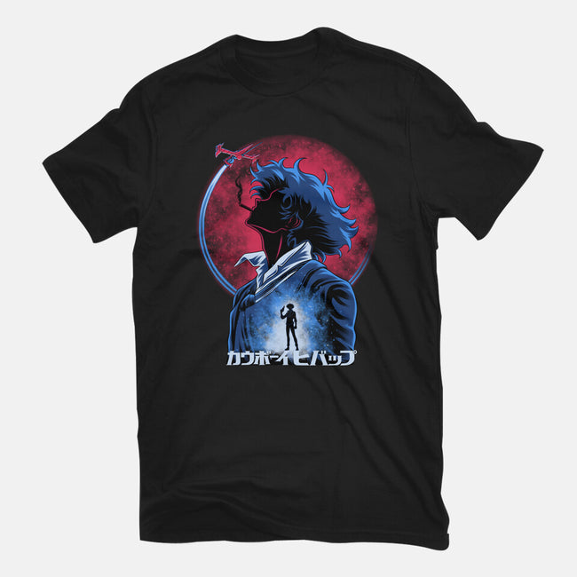 Spike Space Cowboy-Mens-Basic-Tee-rmatix