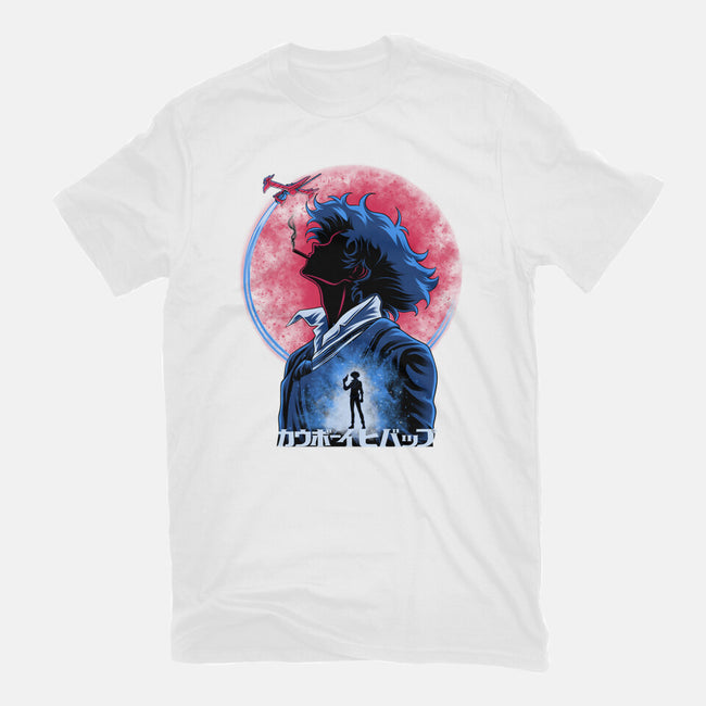 Spike Space Cowboy-Womens-Basic-Tee-rmatix