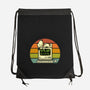 Pre Internet Beagle-None-Drawstring-Bag-erion_designs