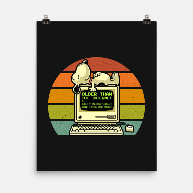 Pre Internet Beagle-None-Matte-Poster-erion_designs