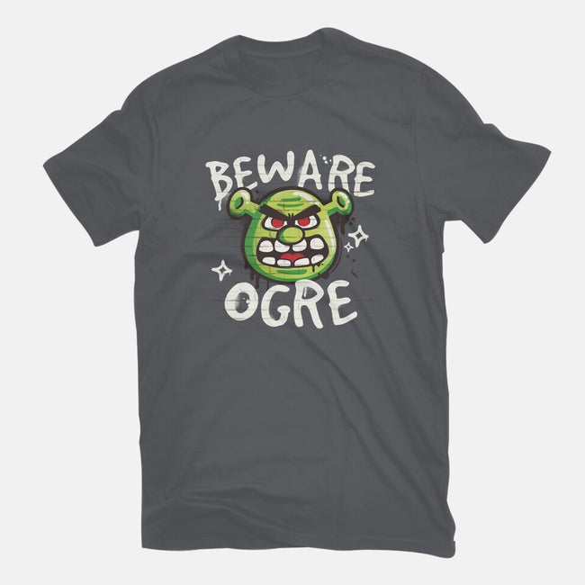 Beware Ogre-Unisex-Basic-Tee-NemiMakeit